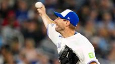 Blue Jays’ Scherzer exits after two innings vs. Dodgers with forearm tendinitis